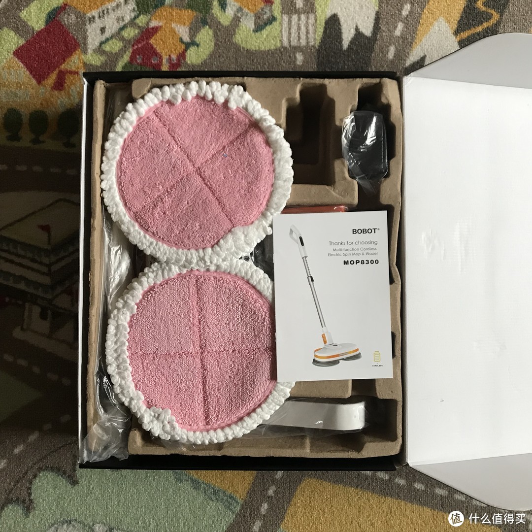 吸尘器、扫地机的得力帮手!BOBOT MOP8300电动拖把