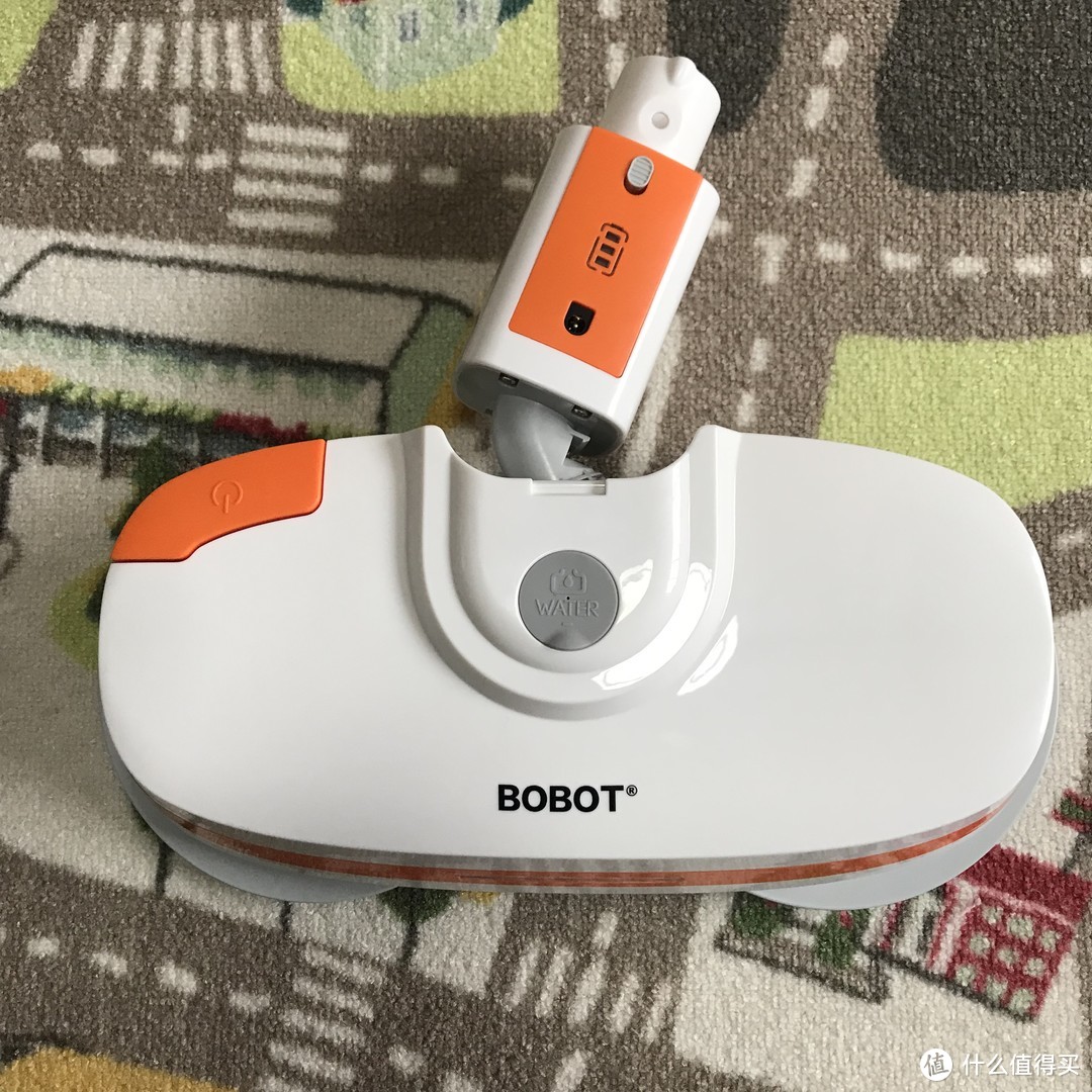 吸尘器、扫地机的得力帮手！BOBOT MOP8300电动拖把