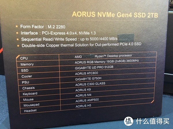 狂飙5014MB/s：GIGABYTE 技嘉 展出 AORUS PCIe 4.0 超级M.2 SSD 固态硬盘