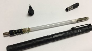 派通orenznero机械铅笔使用总结(储芯管|笔身)
