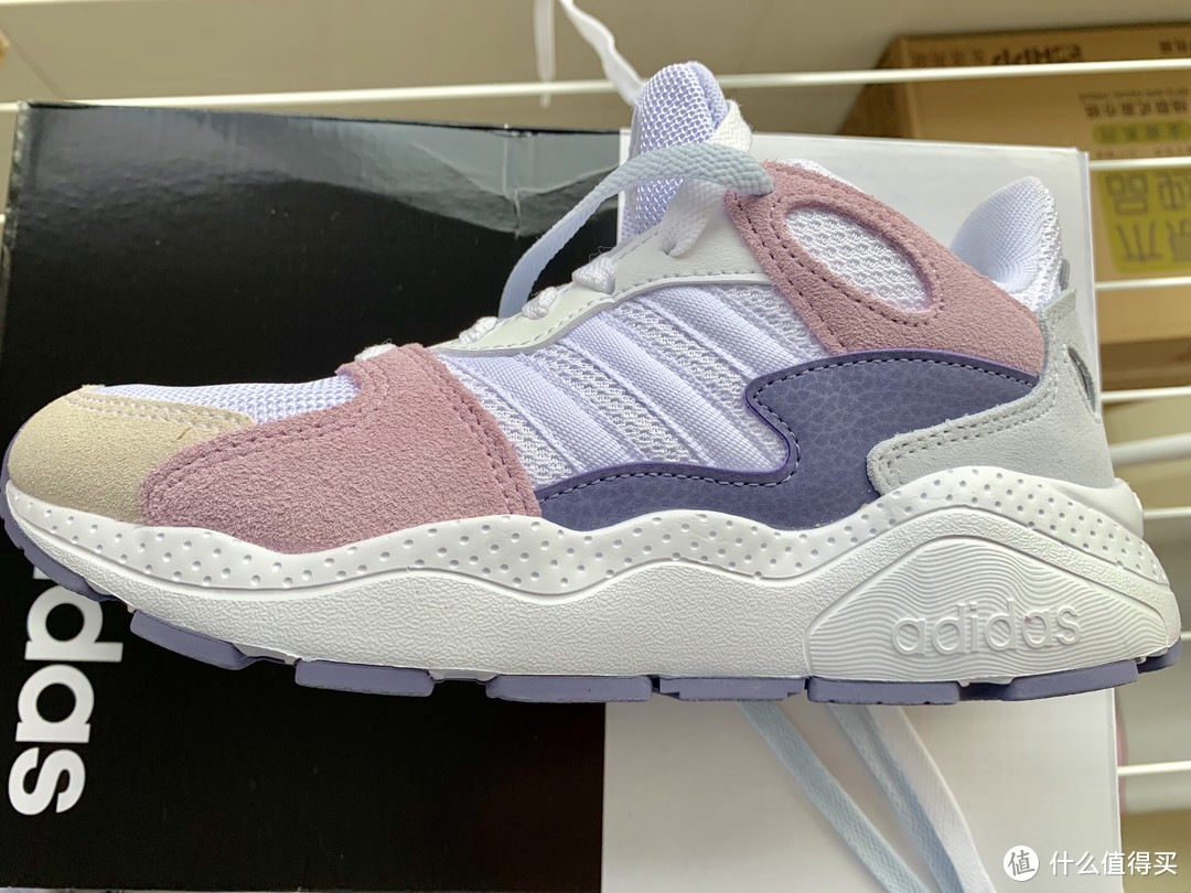 阿迪达斯 adidas neo CRAZYCHAOS 女子休闲鞋开箱晒单