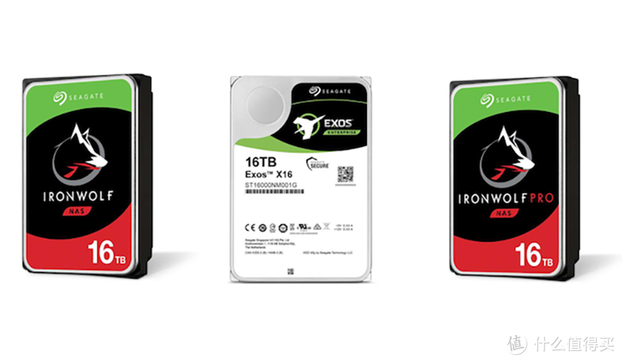 二维磁记录技术：SEAGATE 希捷 推出多款16TB容量硬盘