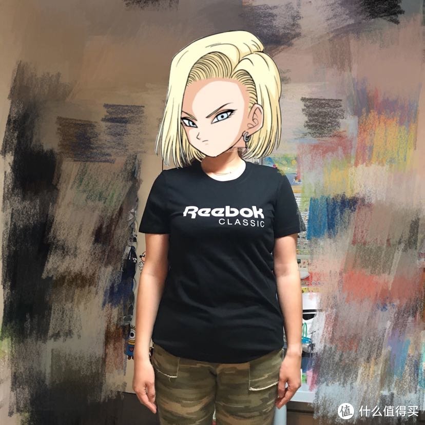 经典logo款Reebok女子短袖T恤