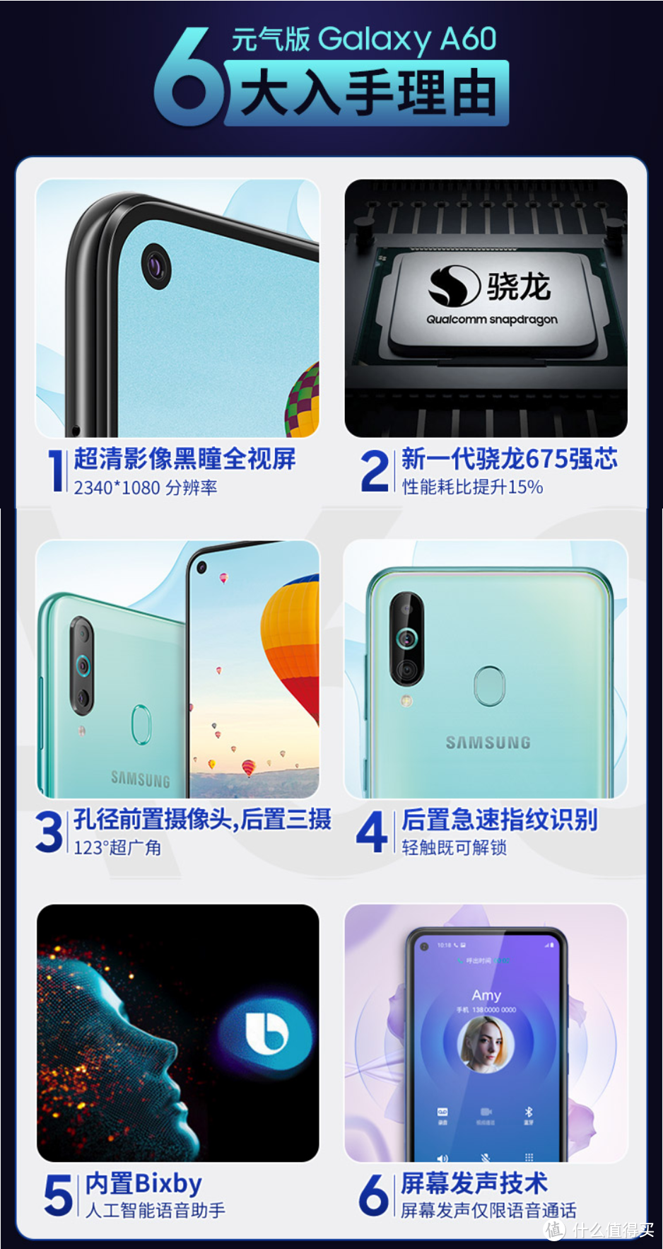 潮流千元高性价比之机 三星Galaxy A60三摄美拍利器