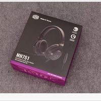 酷冷至尊 MH751 游戏耳机外观展示(头梁|喇叭|麦克风|音频线|耳罩)