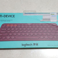 罗技 K380 蓝牙键盘开箱展示(电池|指示灯)