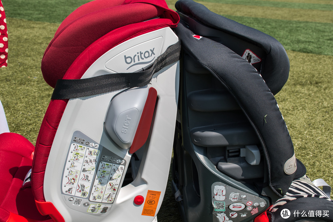 老用户新选择-宝得适britax 百变骑士 儿童安全座椅 开箱对比