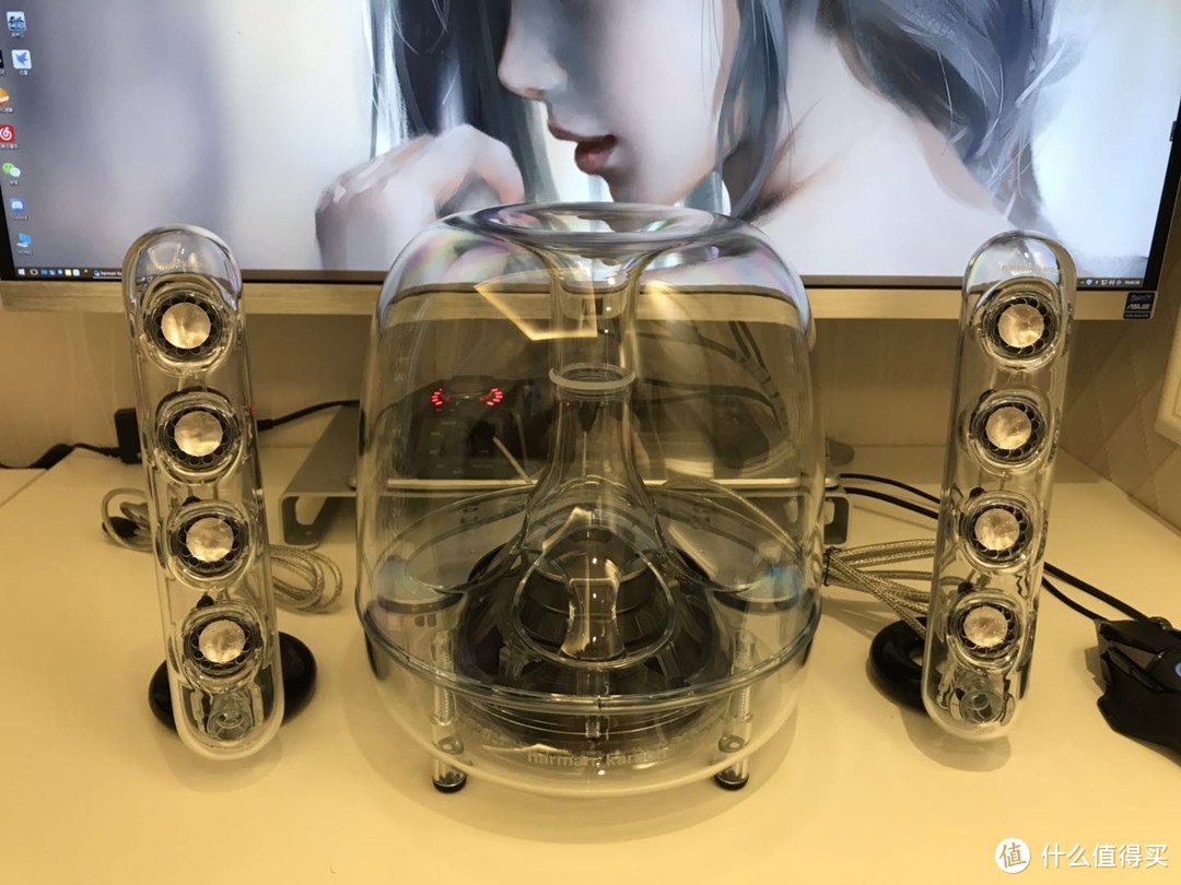 618成绩单-因为颜值，哈曼卡顿（Harman Kardon）SoundSticks III 水晶3代晒单和感受