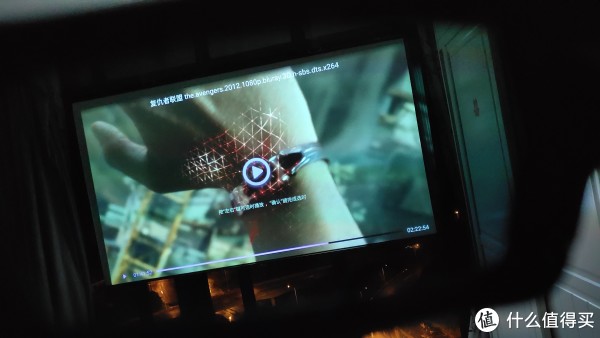 透过3D眼镜的效果！