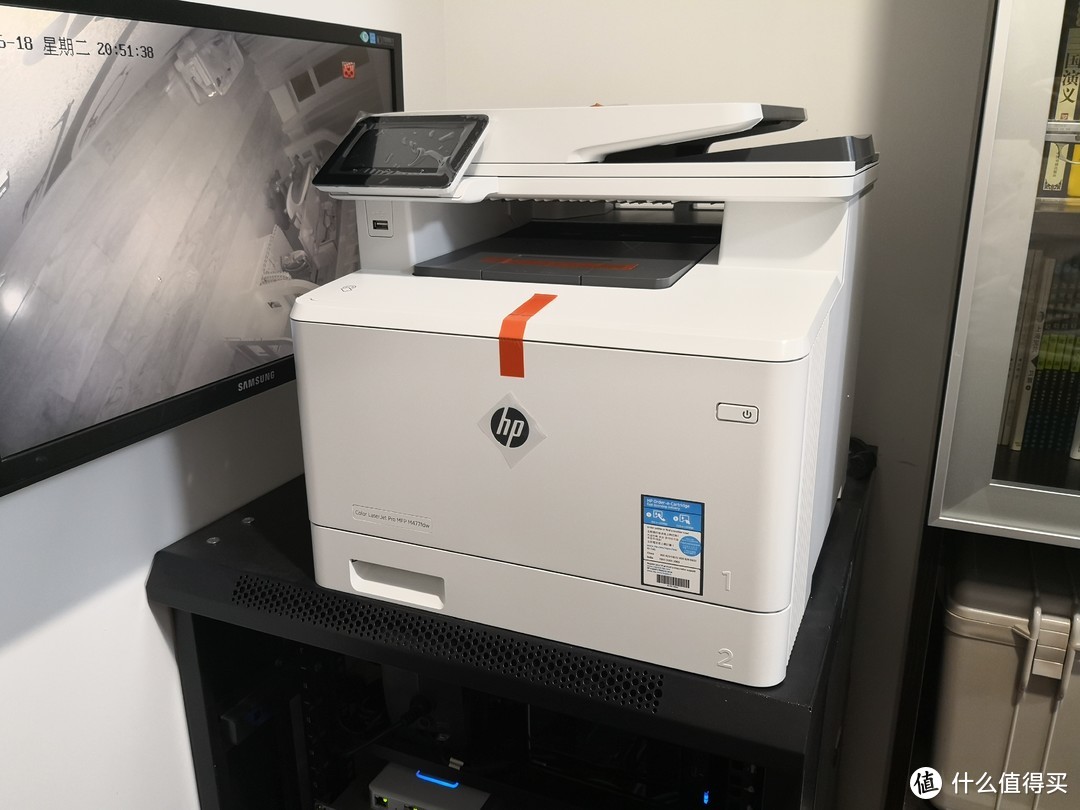 【鸟枪换炮】惠普HP Color LaserJet MFP M477fdw开箱