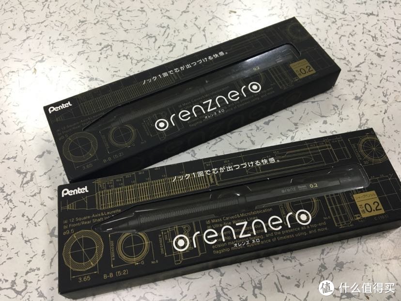 细如针—派通orenznero 0.2mm机械铅笔评测