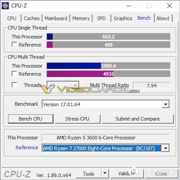 锐龙5 3600性能实测出炉 几乎看齐i7-9700K