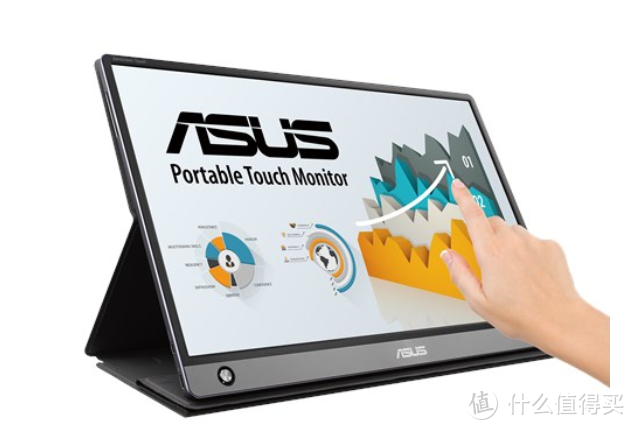 支持多点触控：ASUS 华硕 发布 新款 ZenScreen MB16AMT 便携显示器