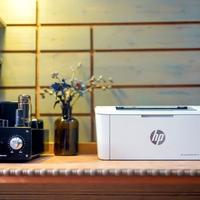 惠普 LaserJet Pro M17w 黑白激光打印机开箱展示(面板|进纸盒|出纸板|按键|指示灯)