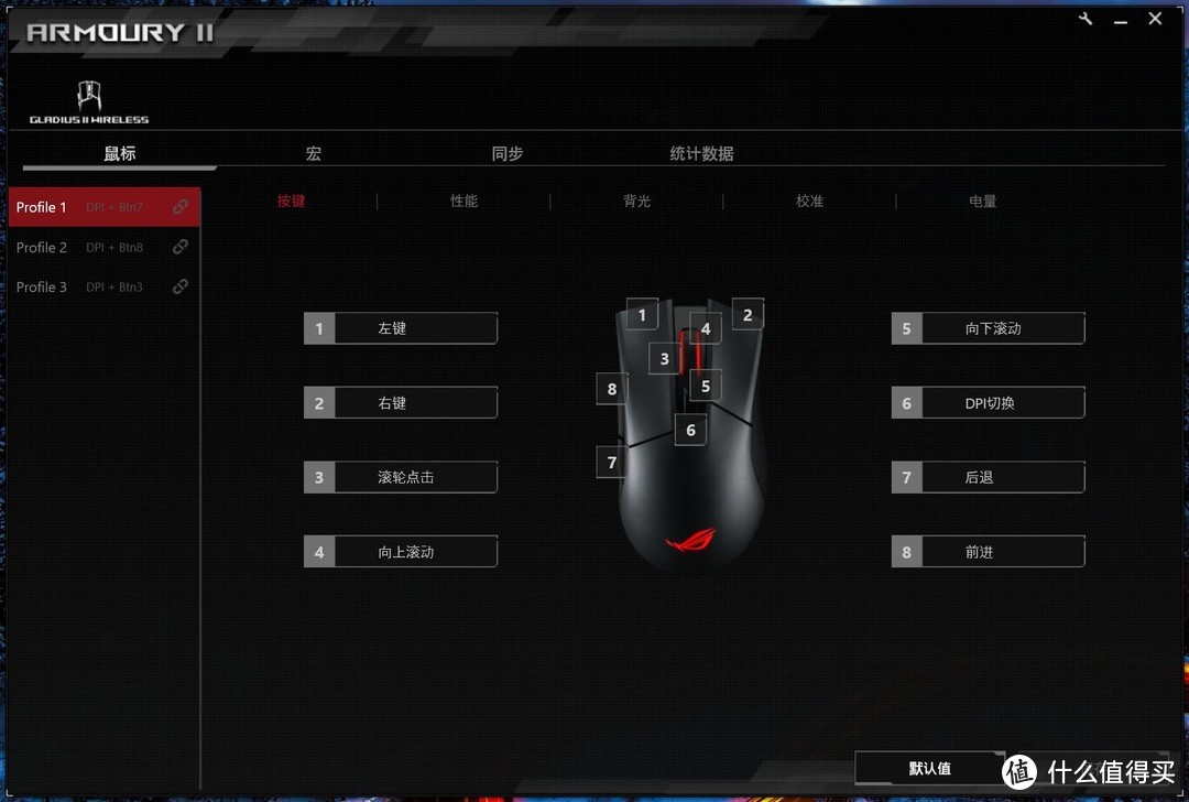 随心所欲更换微动：ROG Gladius II无线三模游戏鼠标