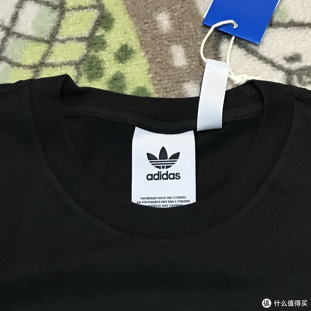 65块到手！Adidas 三叶草 Traction Trefoi 男式T恤