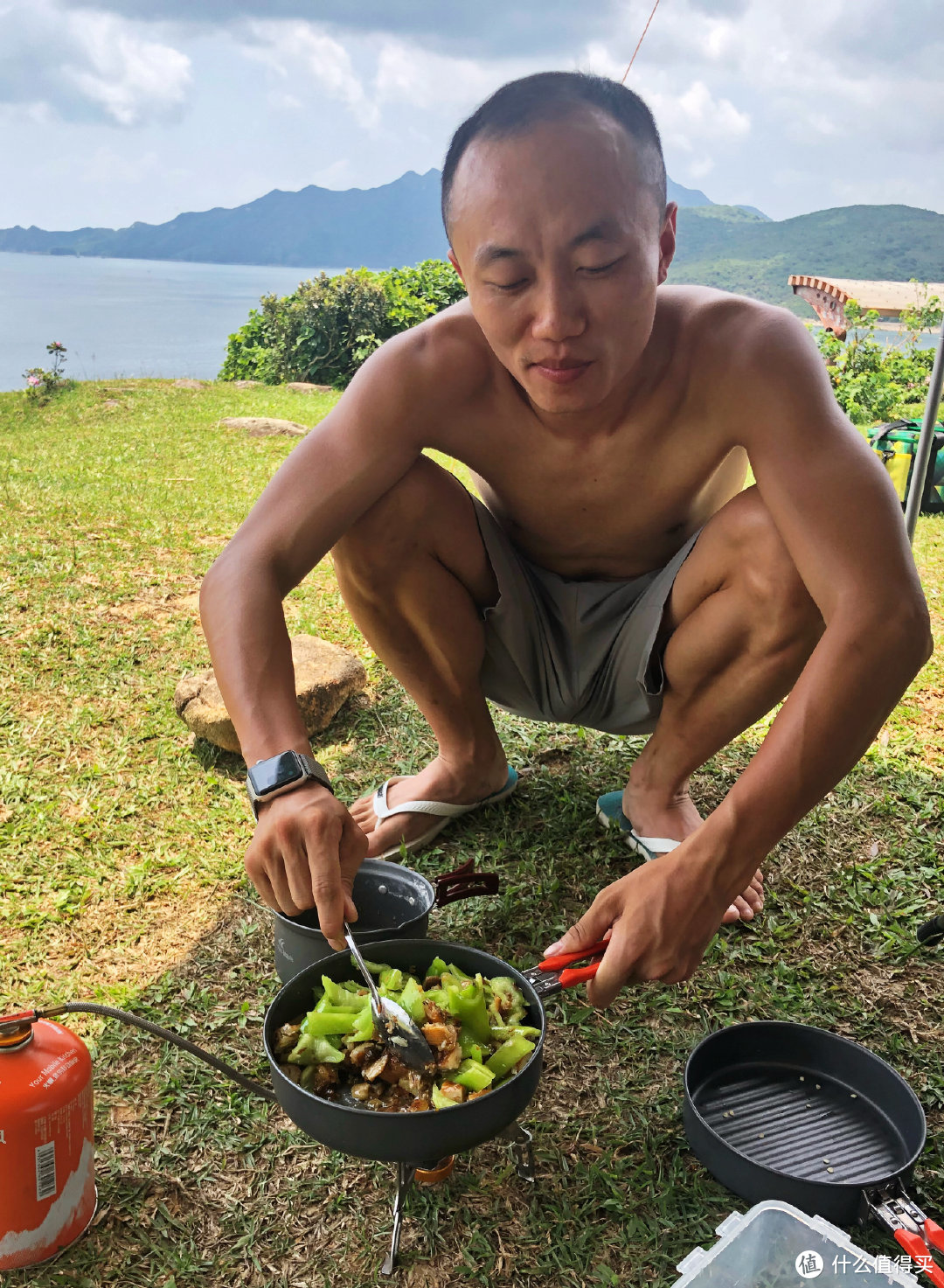 面朝大海 饮牛露营 这是我们向往的生活