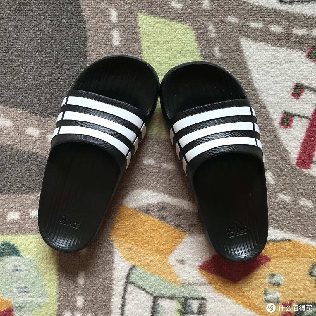 Adidas DURAMO SLIDE K 小童游泳拖鞋