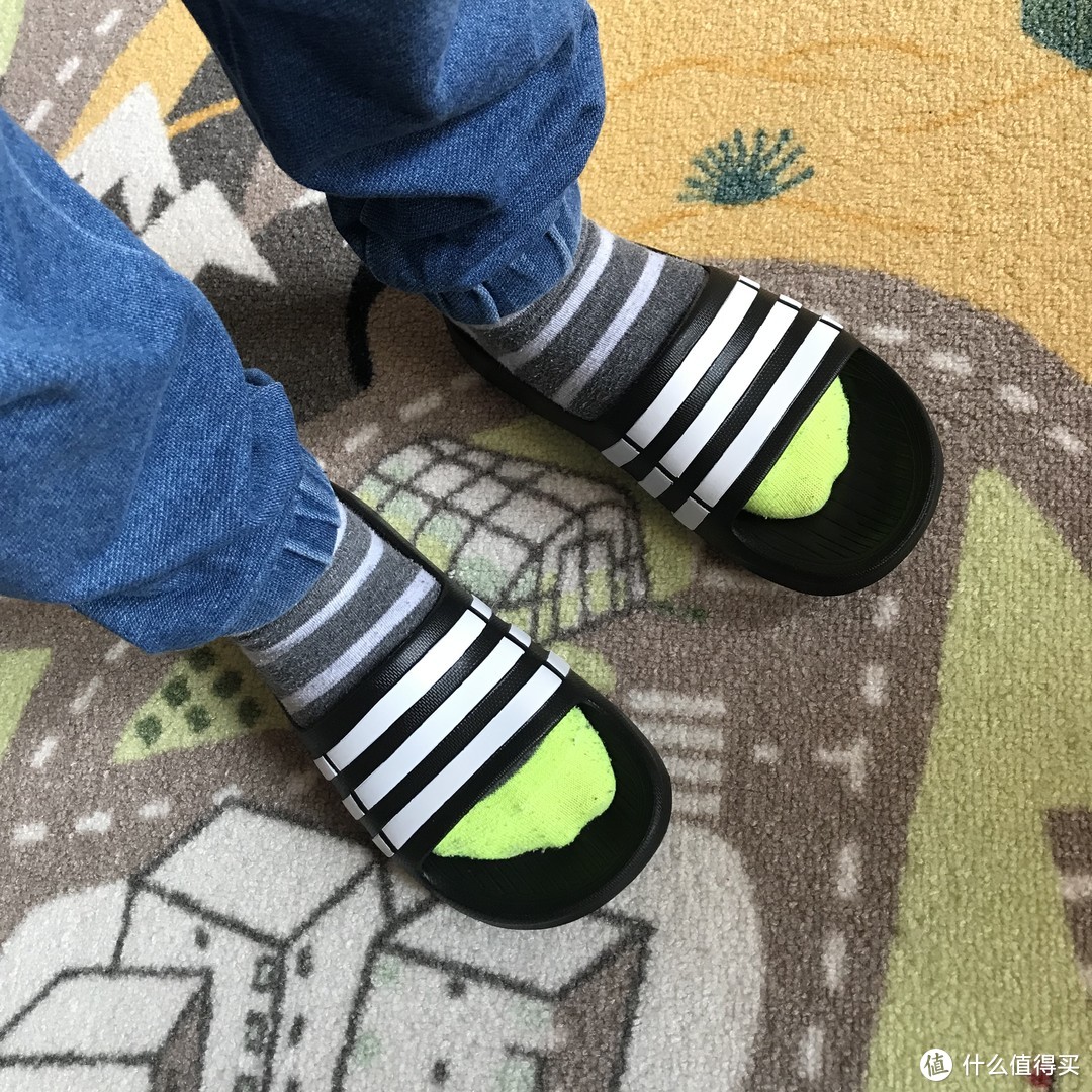 Adidas DURAMO SLIDE K 小童游泳拖鞋