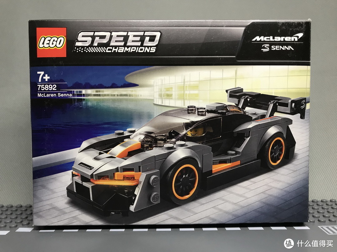 百元小跑车：LEGO 乐高 SPEED CHAMPIONS 超级赛车系列 75892 迈凯伦塞纳