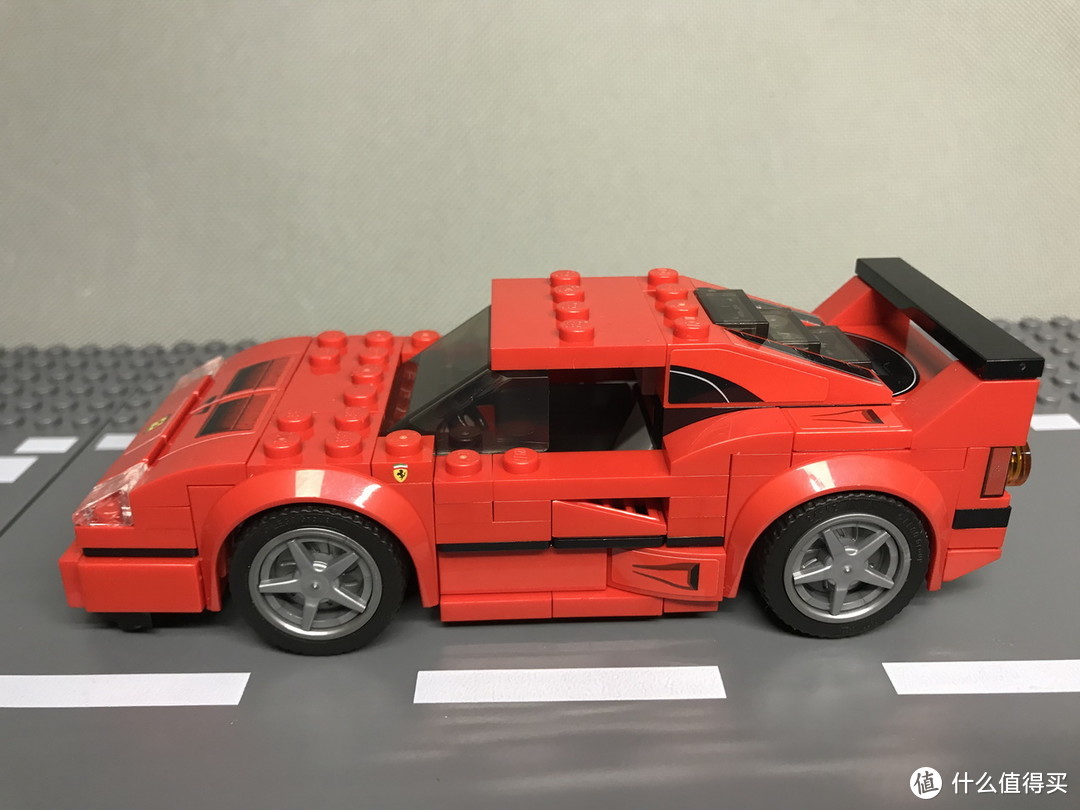 百元小跑车：LEGO 乐高 赛车系列 75890 法拉利F40 Competizione