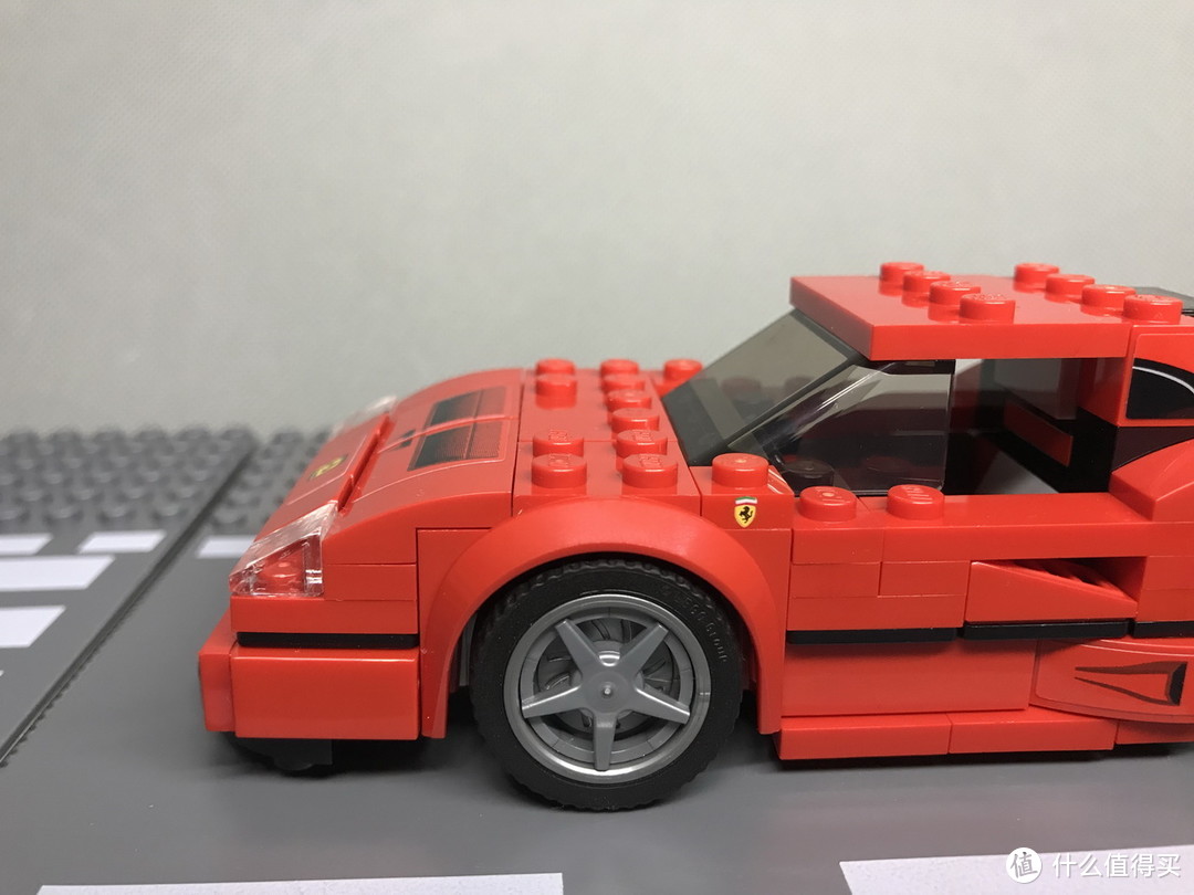 百元小跑车：LEGO 乐高 赛车系列 75890 法拉利F40 Competizione