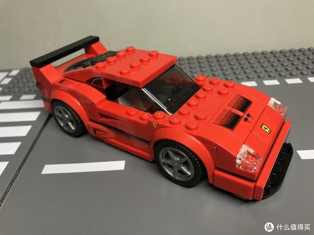 百元小跑车：LEGO 乐高 赛车系列 75890 法拉利F40 Competizione