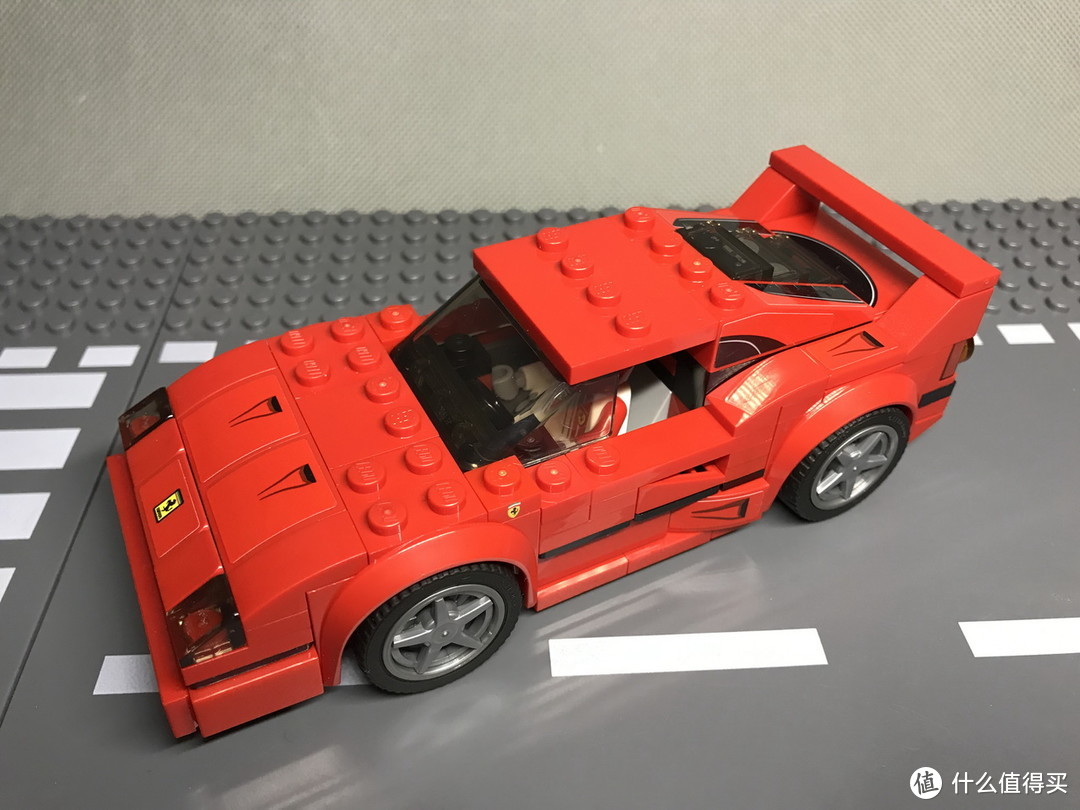 百元小跑车：LEGO 乐高 赛车系列 75890 法拉利F40 Competizione