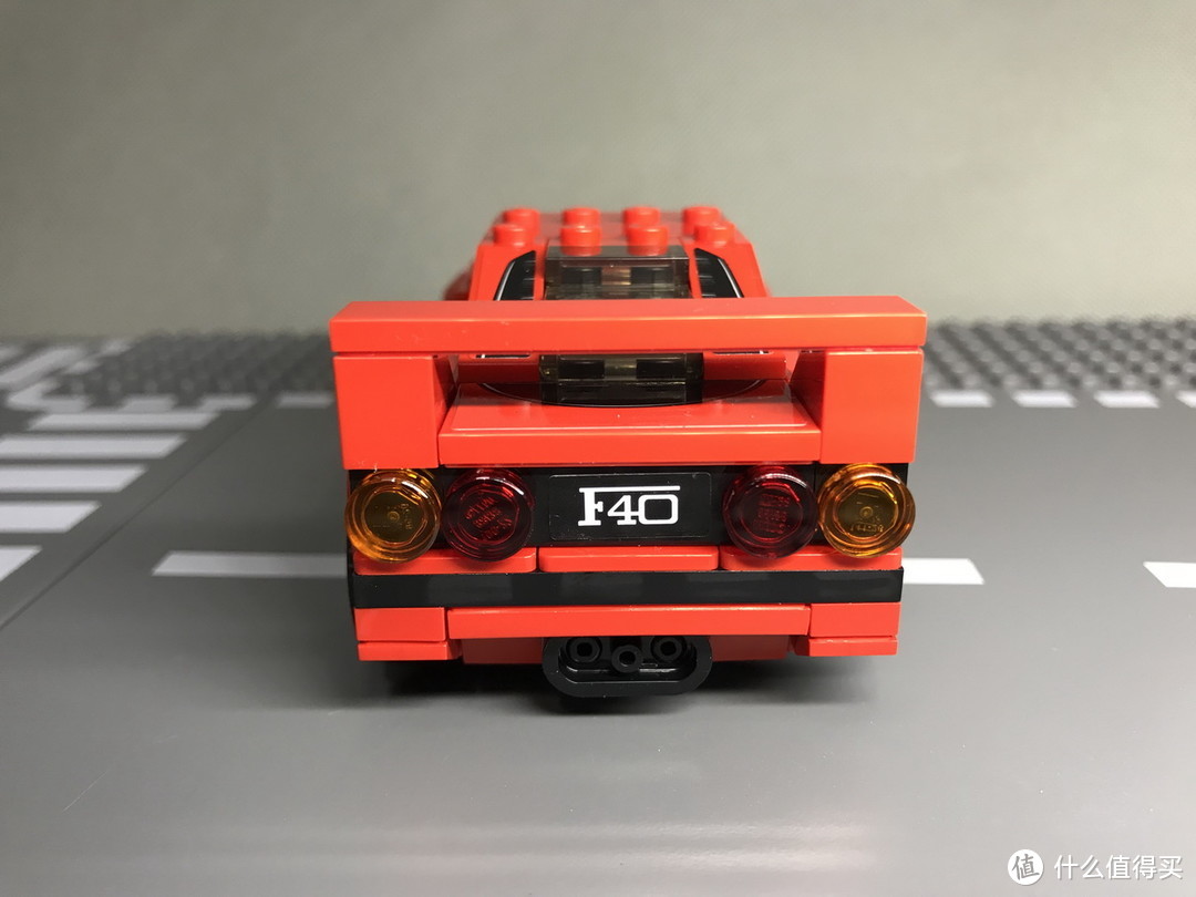 百元小跑车：LEGO 乐高 赛车系列 75890 法拉利F40 Competizione