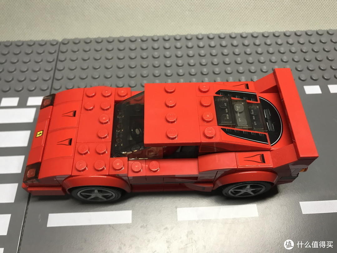 百元小跑车：LEGO 乐高 赛车系列 75890 法拉利F40 Competizione