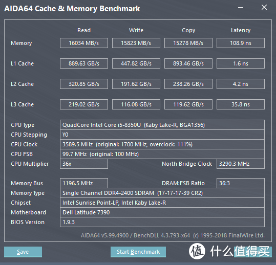 618成绩单：7390拆机换协德 (xiede) DDR4 2400 16G 笔记本内存条