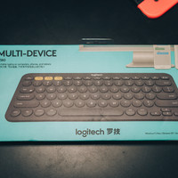 罗技K380蓝牙键盘外观展示(指示灯|切换键|键位|楔形|电池)