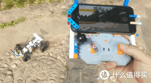 「小米+大疆」米兔积木沙漠赛车 改 实时摄像遥控越野车