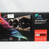 华硕 ROG-STRIX-RX590-8G-GAMING 显卡外观展示(风扇|背板|接口|热管)