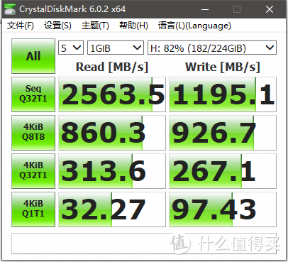 建兴T10购买于2017年2月，用了82%速度还能这样，确实不错。