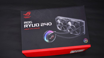 华硕 ROG 龙王240 一体式CPU水冷散热器开箱晒物(参数|屏幕|数据线|水冷头|水冷排)