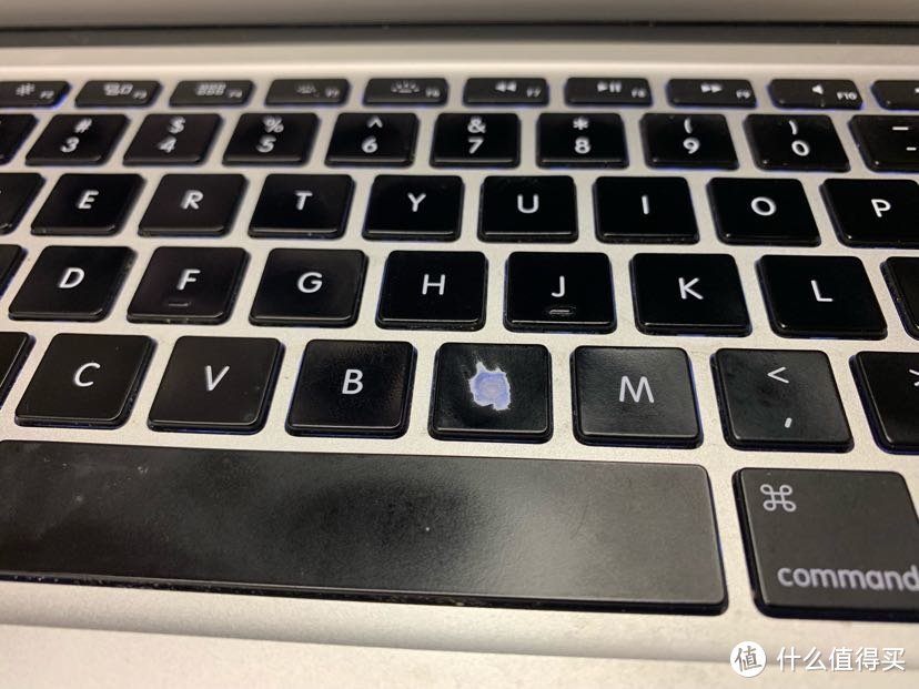 笔记本键盘的N键也消失了，其他键全部完好无损
