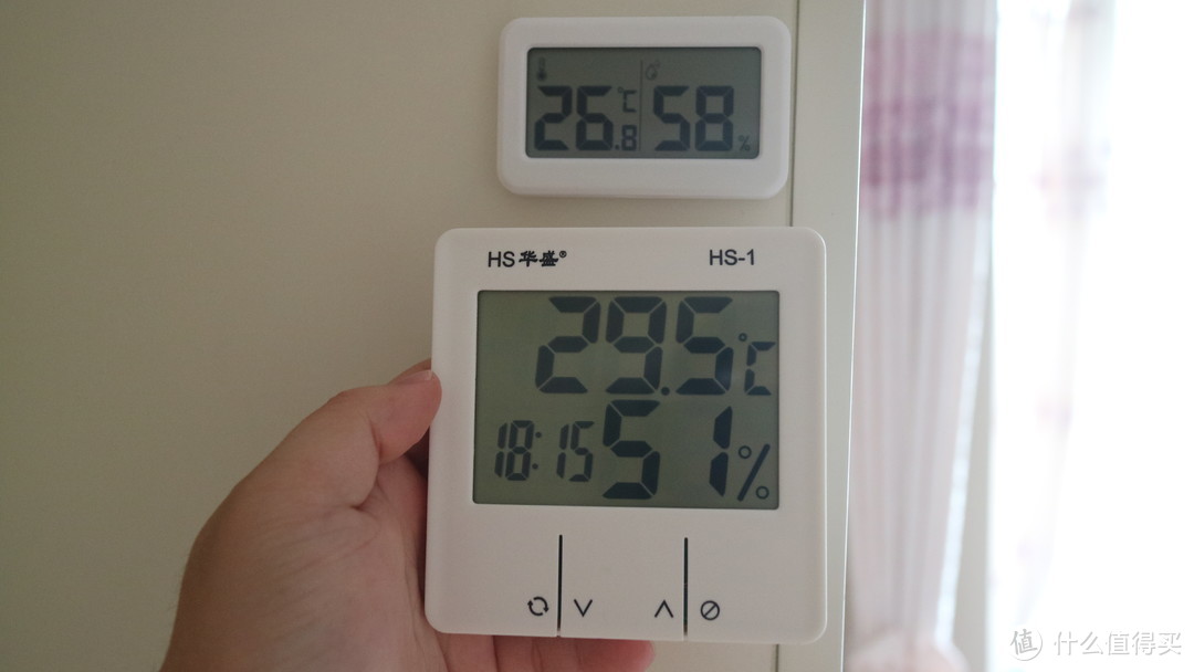 华盛 HTC-1 电子干湿温度计 开箱简评