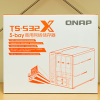 威联通 TS-532X 五盘位万兆网络端口外观展示(指示灯|接口|风扇|支架)