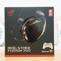华硕 ROG Strix Fusion 700 头戴式游戏耳机外观展示(耳罩|腔体|头梁|按钮)