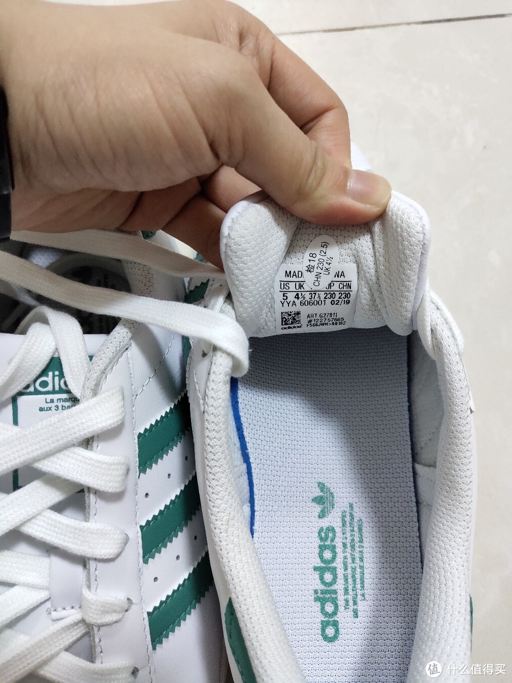 Adidas贝壳鞋，这个价格要啥自行车，内附高清图