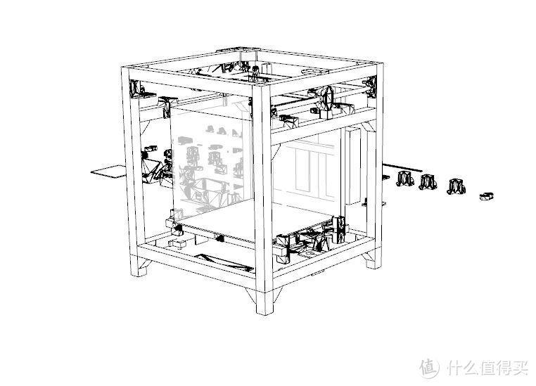 组装超魔方HyperCube 3D打印机记录