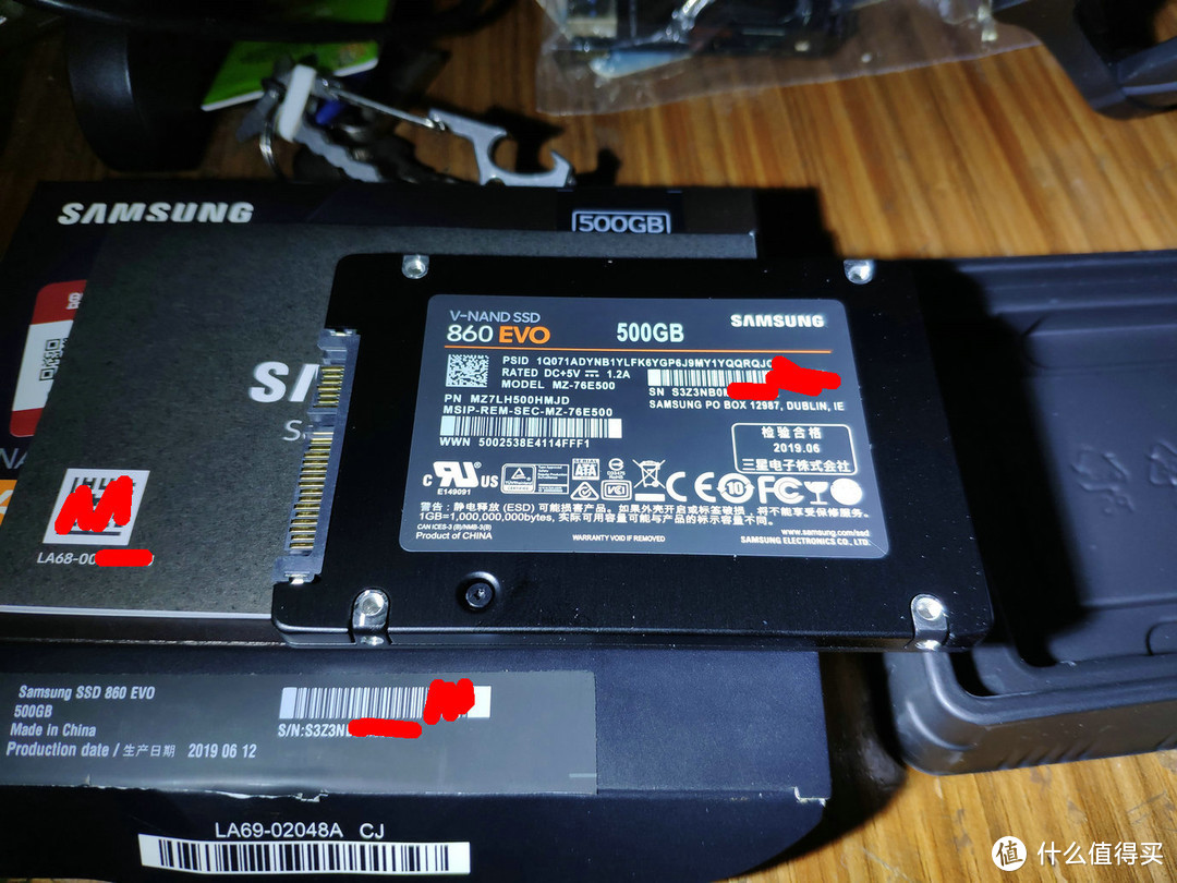 三星860EVO固态SSD硬盘500G