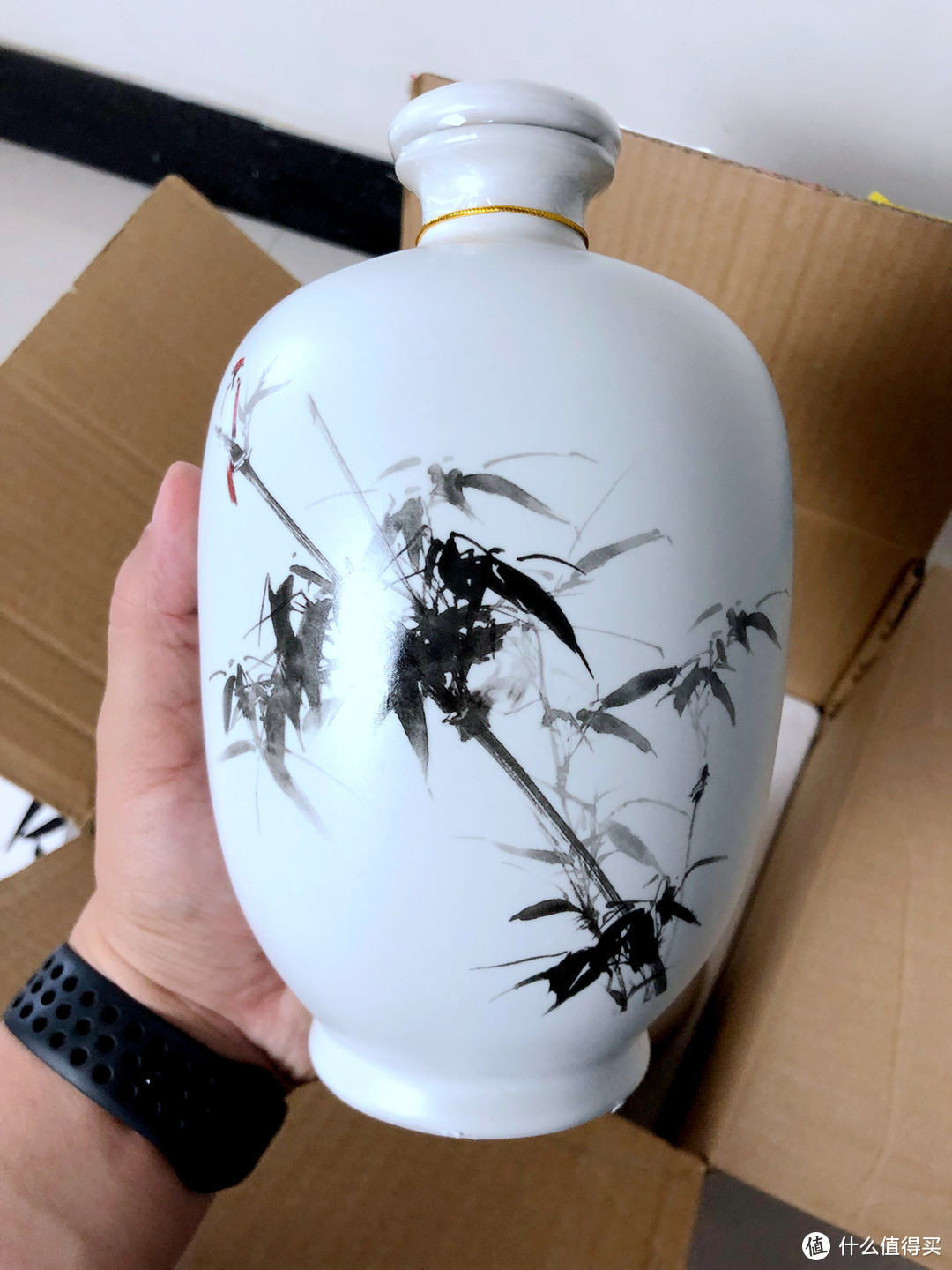 雅而香-汾酒 梅兰竹菊四君子 53度白酒 1000ml*4 开箱简评