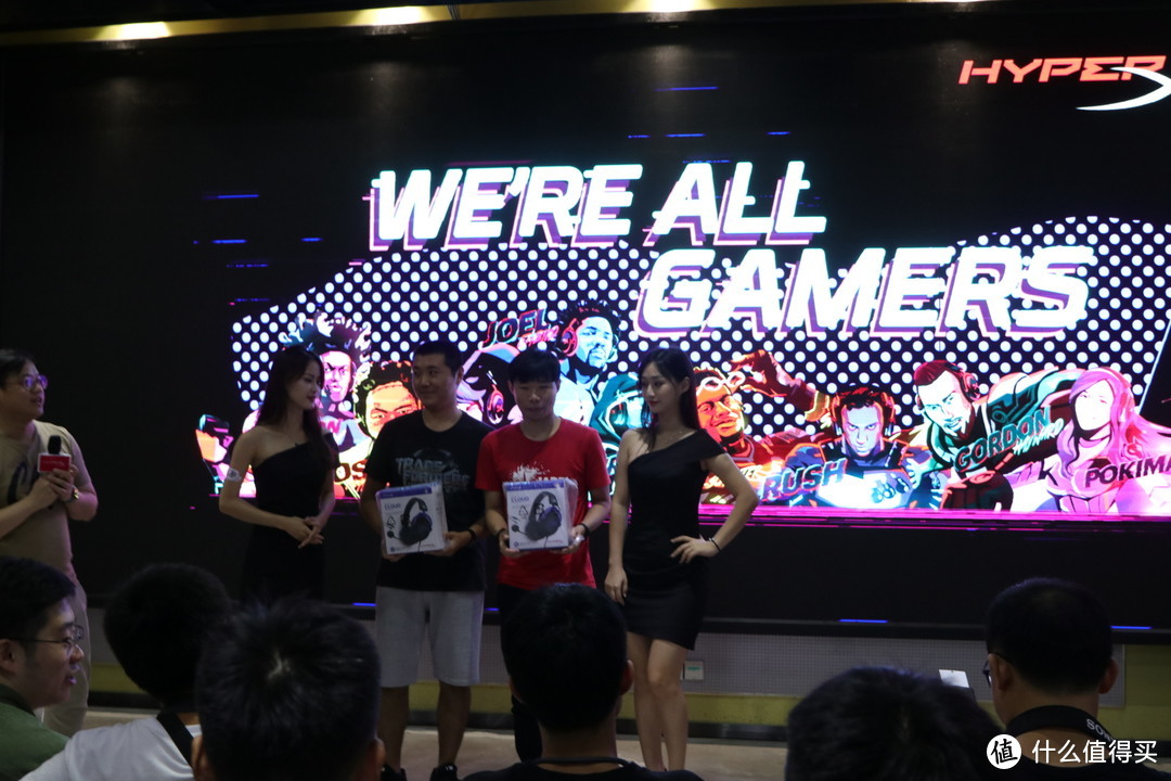 摸外设看妹子赢奖品 金士顿 HyperX粉丝见面会 WE`RE ALL GAMES