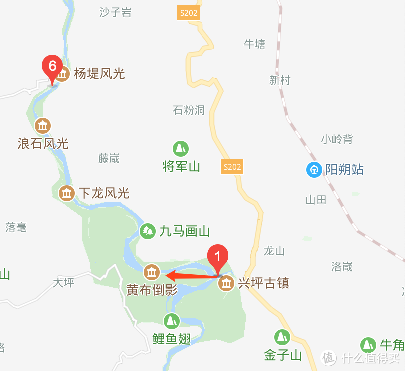 古镇出发，骑行至20元人民币取景地：黄布倒影，只需十几分钟