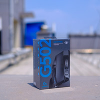 罗技 G502 LIGHTSPEED 创世者 无线游戏鼠标外观展示(滚轮|接收器)