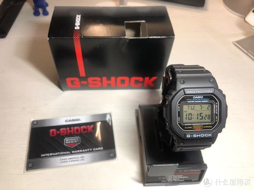 每日收评:289元周杰伦同款：G-shock经典DW5600方块手表开箱评测