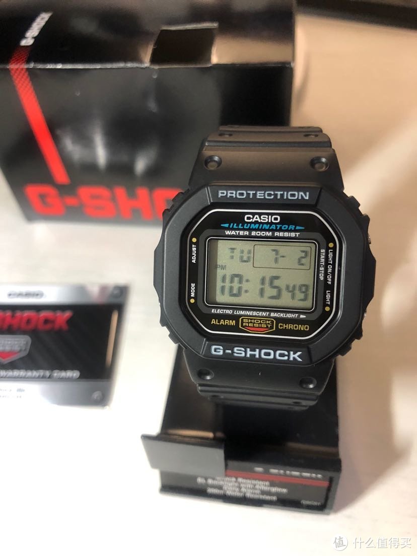 289元周杰伦同款：G-shock经典DW5600方块手表开箱评测