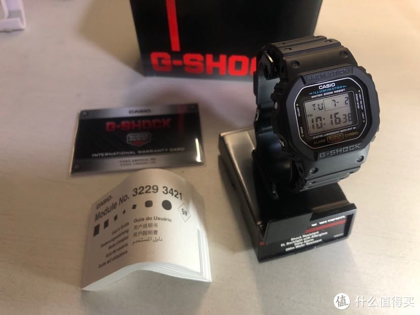 每日收评:289元周杰伦同款：G-shock经典DW5600方块手表开箱评测